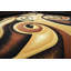 Tapis chocolat/beige Cossey