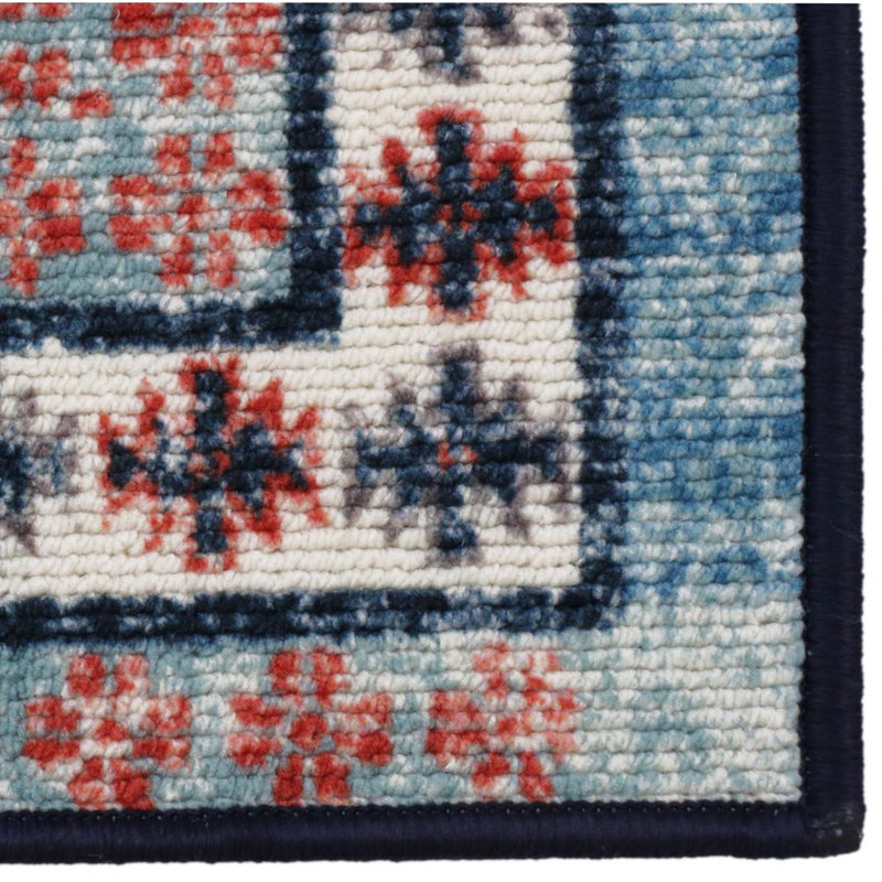 Tapis bleu forêt, Rectangle 3 pi x 5 pi