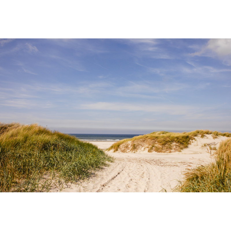 Été dans les dunes par Sjo, H 8 po x l 12 po