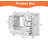 36" W x 18" D x 33.9" H Single Bathroom Vanity-109706607