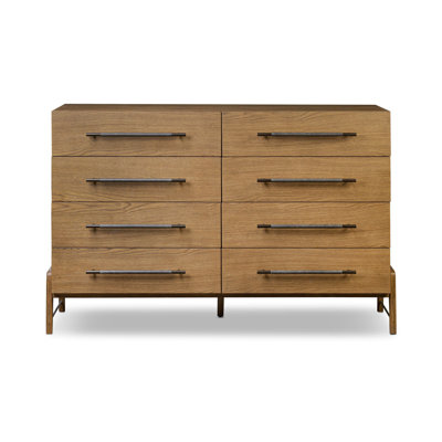 Karsten 8 Drawer Dresser-Yucca Oak Veneer