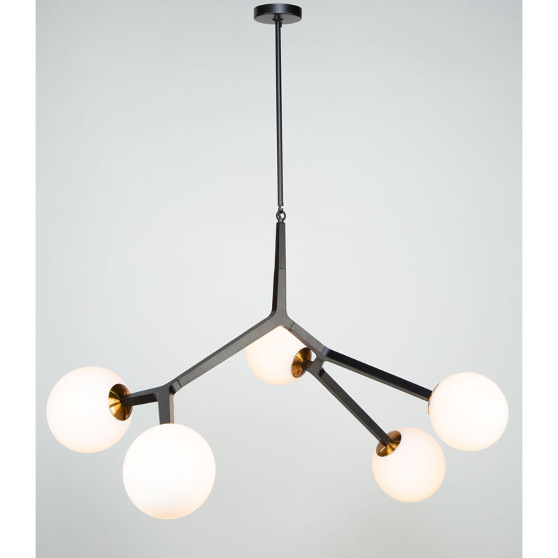 Luminaire suspendu 5 lumières Ravello