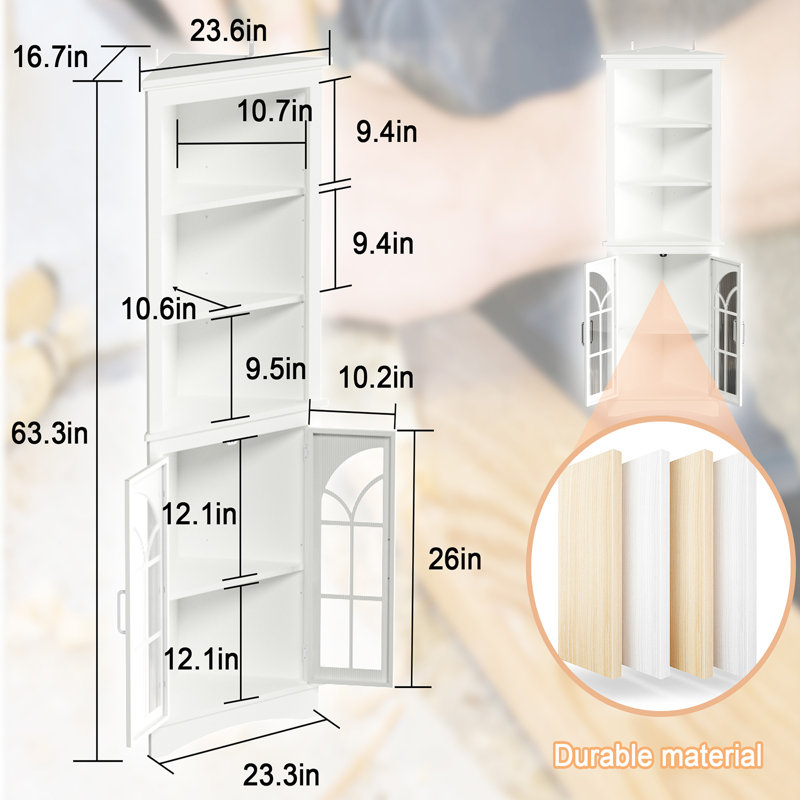 Armoire à linge autoportante Rannon