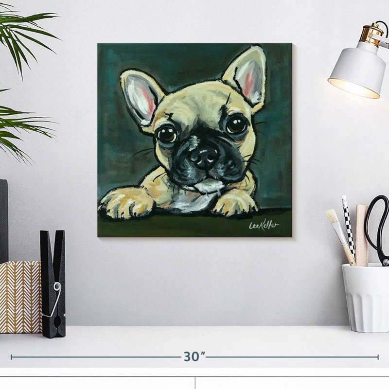 Crowle Frenchie Pup, H 16 po x l 16 po
