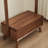 Crafted from solid wood with a warm, smooth textur