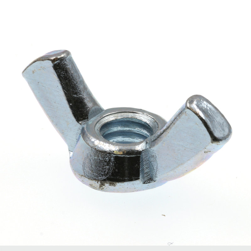 Wing Nuts, Cold-Forged, 1/4 in.-20, Zinc Plated Steel (10 Pack)