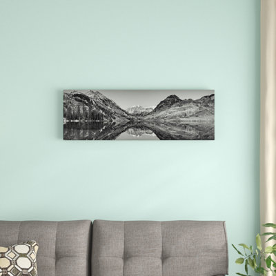 " Reflection Of Mountains In A Lake, Maroon Bells, Aspen, Pitkin County, Colorado, USA " by Panoramic Images