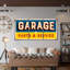 «Vintage Garage Service», reproduction d'art sur toile-93024439