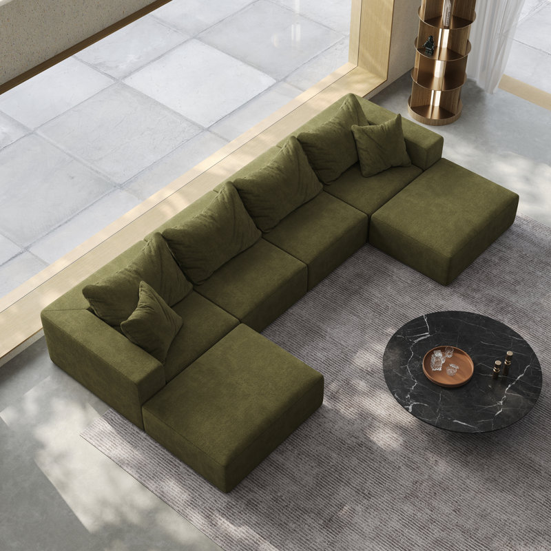 Ensemble de canapé modulaire polyvalent pour le salon et la chambre à coucher, améliorant le confort et le style