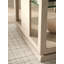 Sunset Key Floor Shelf End Table with Storage