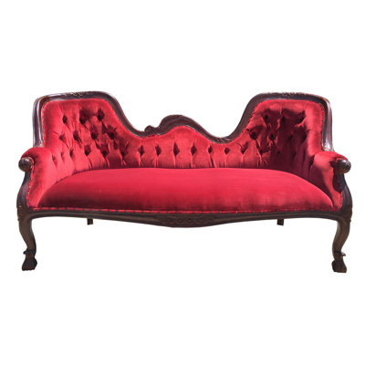 Felker 76'' Velvet Sofa