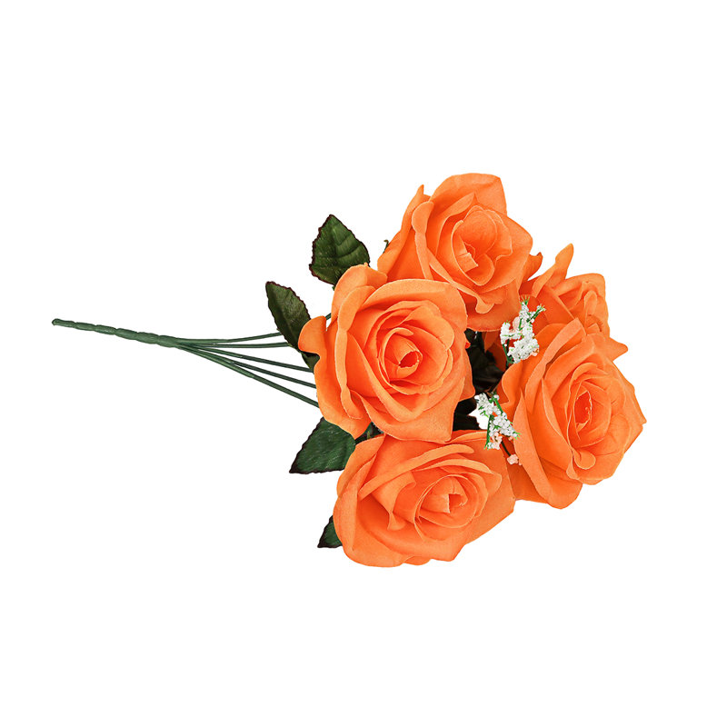 Rosier artificiel ouvert, Orange