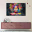 Afro Hair Splash sur impression sur toile-1391307275