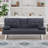 Office Double Folding Sofa Bed With Matching Coffee Table-391629032