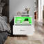 142.24cm W Manufactured Wood Bedside Table