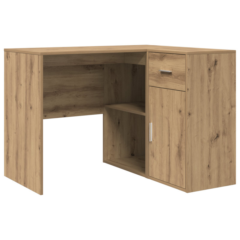 Corner Desk 102X88x75 Cm Engineered Wood, Artisan Oak