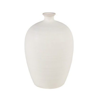 Zumbrota Vase - Medium White