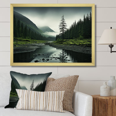 «Alaska Wilderness Solitude», reproduction sur toile