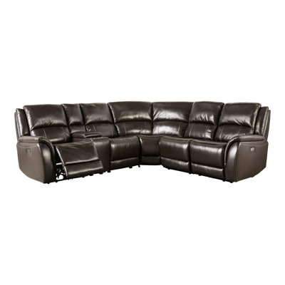 Drakos Power Reclining Sectional With Care Kit