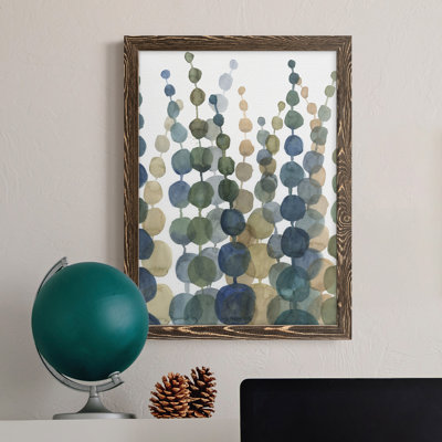 " Pompom Botanical II " Painting Print