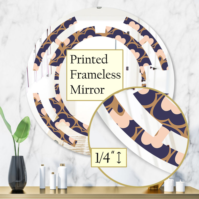 Miroir mural Space Franeless, H 31,5 po x l po