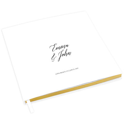 Livre d'or de mariage traditionnel