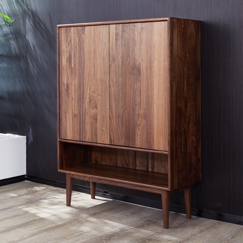 Armoire à chaussures en bois massif