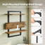 Tablettes flottantes pour Wal avec supports pliables-474568702