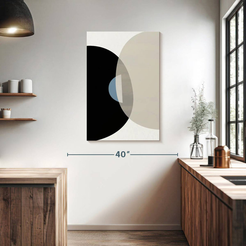 Avery Mid Century Abstract II, H 39 po x l 26 po