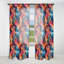 Motif de cachemire artistique I - rideau glamour - obscurcissant velours - 1 panneau-107596642