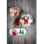 Old St. Nick Earthenware Serving Bowl