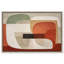 «Rust Forms IV», reproduction d'art acrylique encadrée par Art Remedy, cadre argenté, 24 x 16-804862324-805191969