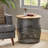 Solid Wood Top End Table