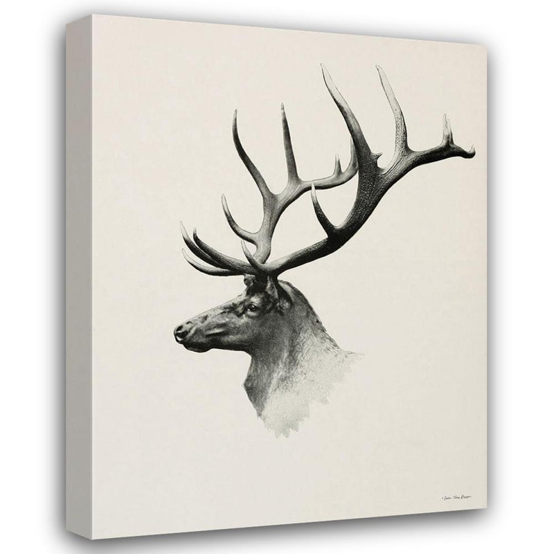 «Loon Peak® Seven Trees Design Gallery», art sur toile tendue: Mountain Reindeer