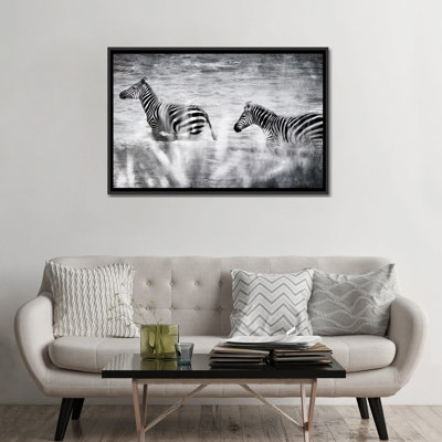 « africain plains x », reproduction de photo sur toile