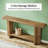 Double-Layer Storage Sofa Table