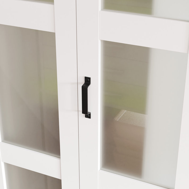 Porte de grange pliante en verre - 3 Lite