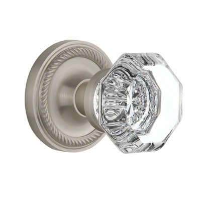 Rosette en corde avec bouton de porte Waldorf