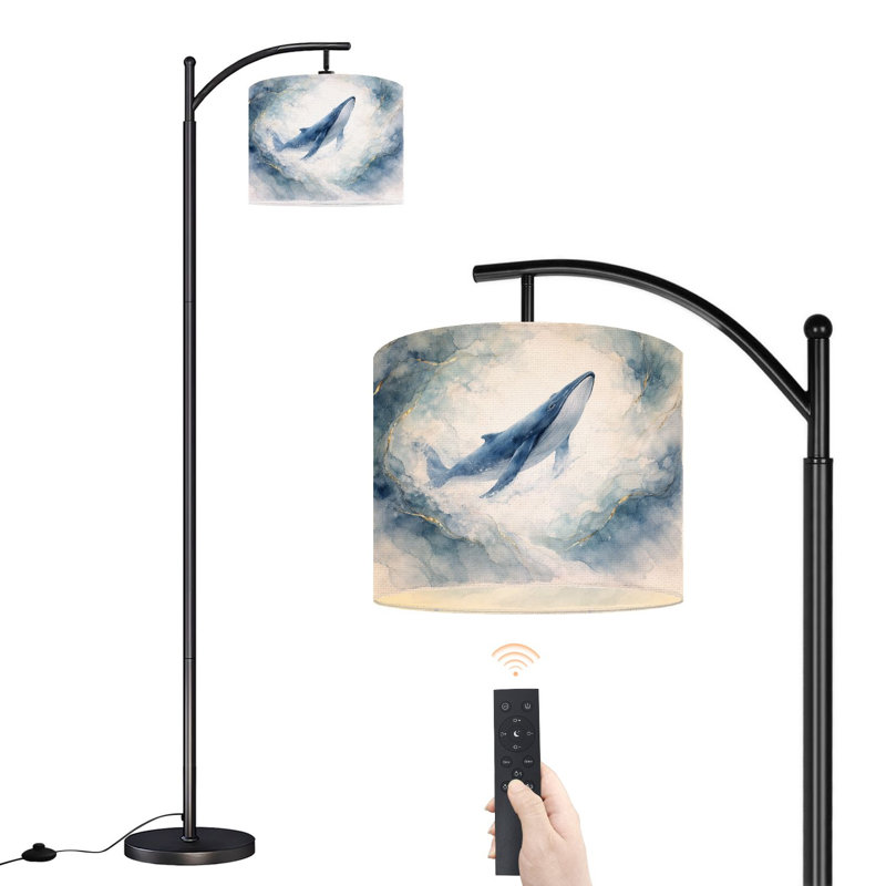 Lampe sur pied Arc Whale