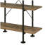 Bibliothèque à 5 tablettes Rustic Oak