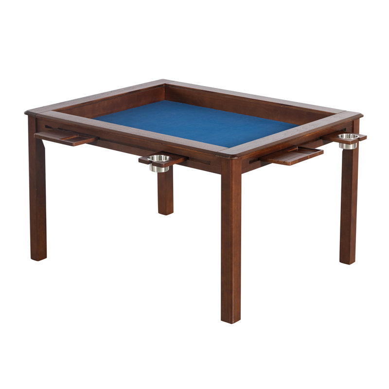 Table de jeu et de table pour 4 personnes Heritage, 4 Personnes, Noyer