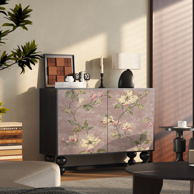 Armoire d'entrée Vintage Floral