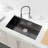 Large Undermount Sink System - With Premium Accessories