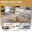 Berardinelli Glass Top Single Coffee Table