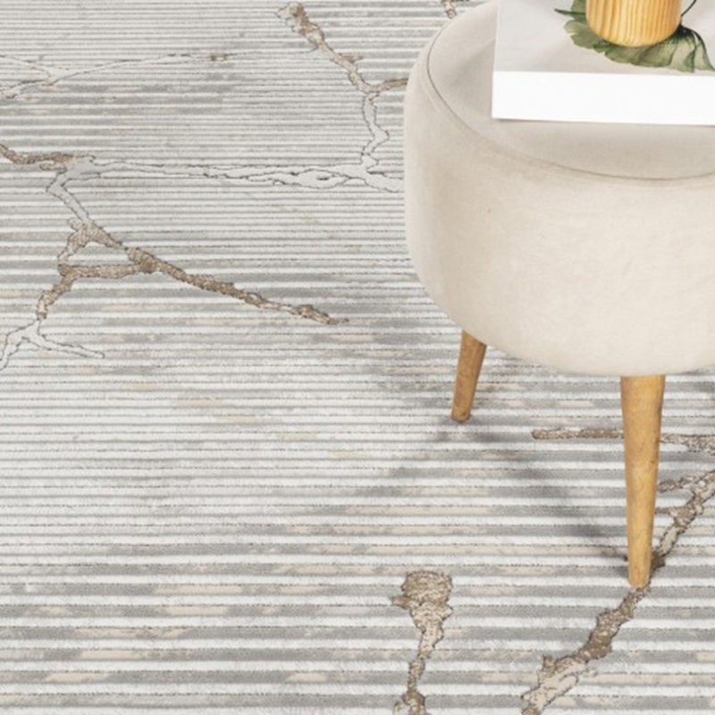 Tapis Geometrix, Rectangle 9 pi 10 po x 2 pi 7 po