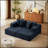 Boneless Chenille Sectional Sofa-1429992156