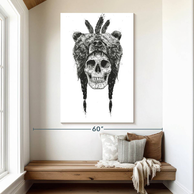 Kerner Dead Shaman, 51" H x 34" W