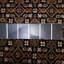 Losh Oriental Area Rug in Black