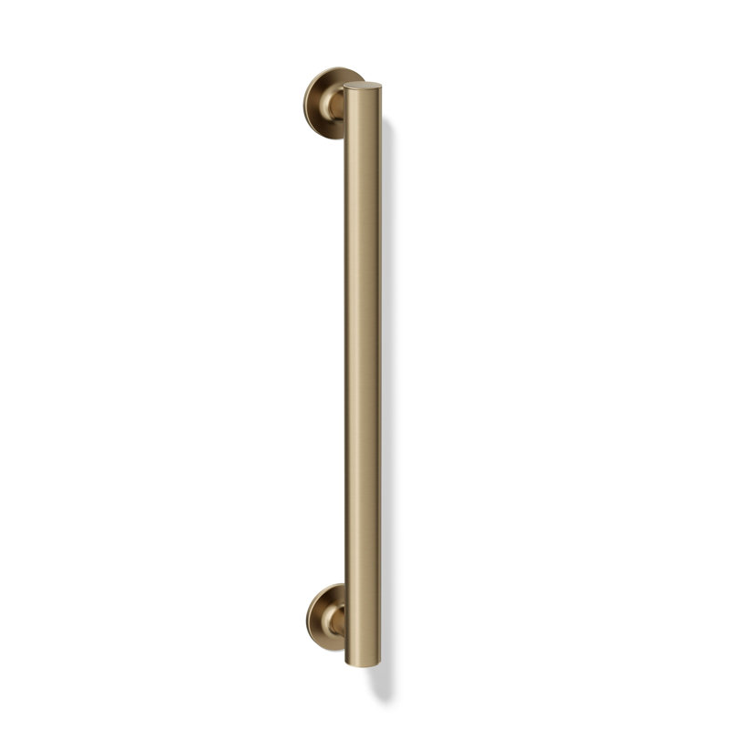 Purist Grab Bar, 18"W, Vibrant Brushed Bronze