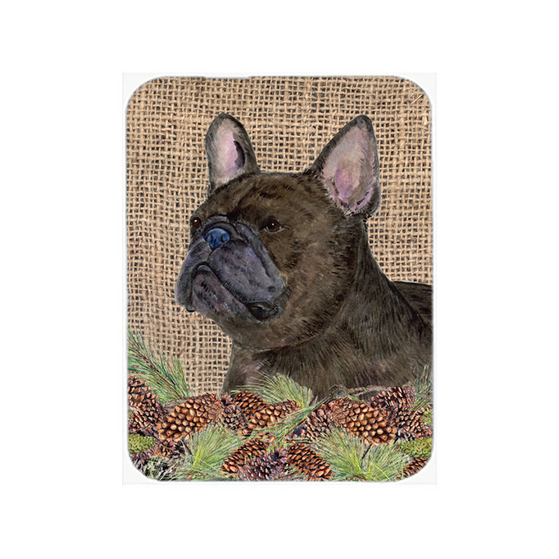 Caroline's Treasures French Bulldog Glass Cutting Board